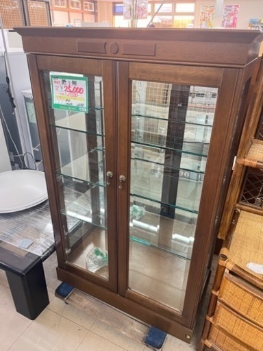 ★611【大幅値下げ】　コスガ　飾り棚　【リサイクルマート鹿児島宇宿店】