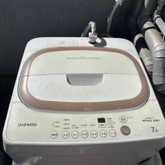 DAEWOO 洗濯機 家電の中古が安い！激安で譲ります・無料で