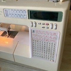 【決まりました】JUKI   ジューキ　コンピューターミシン　HZL-8800   通電OK   ジャンク品の画像