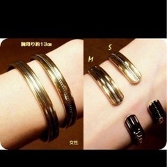 🌸 ①SABONA LONDON ブレスレットバングル K24 Goldの画像