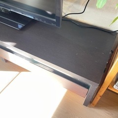 【極格安提供】テレビボードのみ　ウォルナット材使用の画像