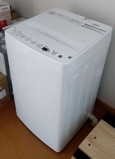 2023年購入　ビックカメラ　全自動洗濯機 [洗濯4.5kg/乾燥機能無(槽風乾燥付き)/上開き]