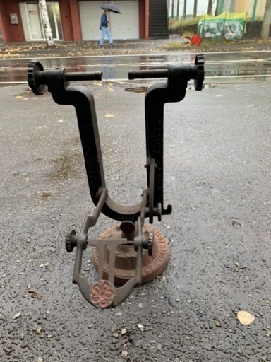 昭和レトロ 実用車 振れ取り台 東京ヤエソノ