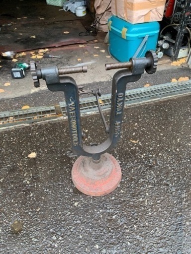 昭和レトロ　実用車　振れ取り台　東京ヤエソノ