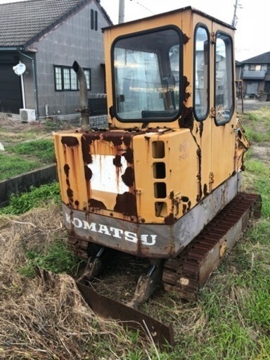 コマツ　PC-02 ユンボ　キャビン仕様