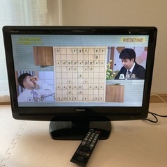 受付終了しました！液晶テレビ【TOSHIBA】【REGZA】【22インチ】の画像