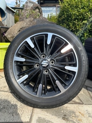 スペーシアカスタム　純正15インチ