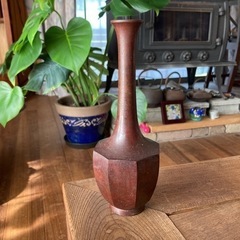 越山　鶴首　一輪挿し