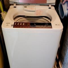 2014年製　HITACHI 乾燥機付洗濯機8kg　BW-8SV