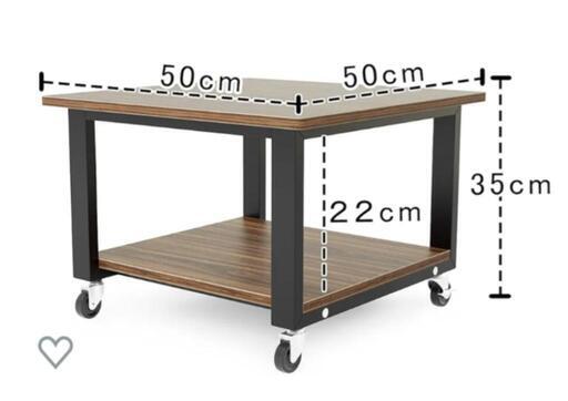 美品中古 プリンター台 ワゴン ラック キャスター付き 耐荷重150Kg 棚 机下 置き台 ローワゴン 移動棚 収納棚