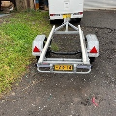 軽ボートトレーラー ジェット、ゴムボートに