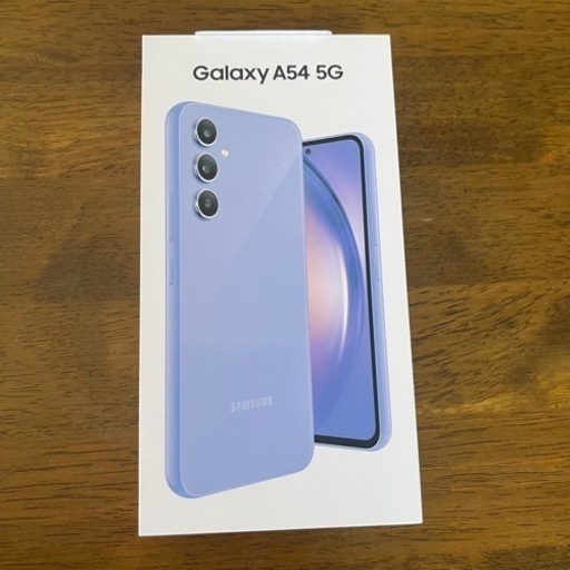 【新品未使用品】Galaxy A54 5G オーサム バイオレット 128GB