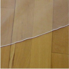 ウェディングベール　アイボリー　ロングベール　※ほつれ縫いありの画像