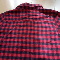 GLOBAL WORKキッズシャツ　XLサイズの画像