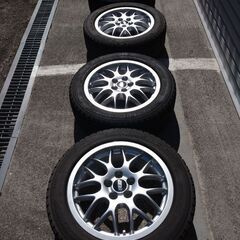 宍粟市まで取りに来られる方 BBS スタッドレスタイヤ付きホイル4本セット