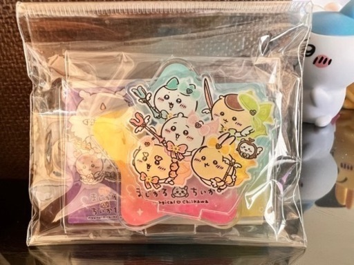 ちいかわセット！大阪で買って丁寧に部屋で飾ってました