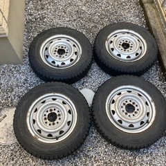 145/80R13  スタッドレスホイールセット　ダンロップの画像