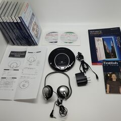 スビードラーニングＣD ７巻 ＋ ポータブルＣDプレイヤー ＋ ...