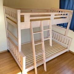 組み立て簡単　2段ベット　の画像