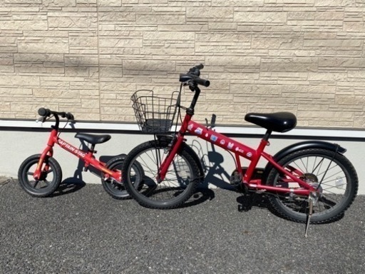 16幼児車　FECHTER III、16インチ。Captain stag バランスバイク