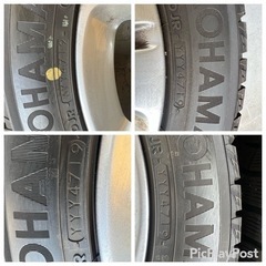 メルセデス・ベンツ 純正 スタッドレスタイヤホイールセット 4本セット 17インチの画像