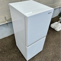 札幌市内配送可 21年製 Hisense ハイセンス 134L 2ドア冷凍冷蔵庫 HR