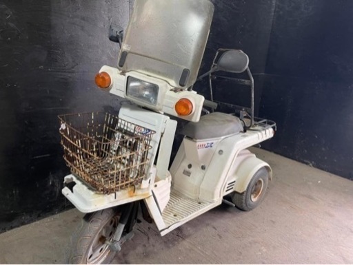 ★お支払い総額3.8万円★ 買取強化中！どんな車両も1万円～保証します！ ホンダ ジャイロX TD01 2スト！フロントカゴ付き！配達などにおすすめ♪