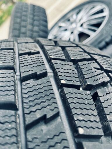 FANGアルミ・スタッドレス 4本セット 2019年製　DUNLOP  WINTER MAXX  WM01　185/60/R15　6.0j+43 pcd114.3