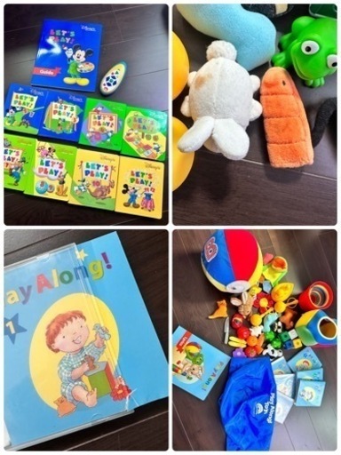 少しの値下げ受け付けます。『未使用品も多数あり、カード、本、DVD等新品交換してます】フルセット　ディズニーワールドファミリー　2017年購入