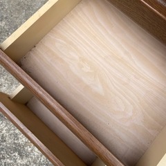 ●デスク下　3段収納　キャスター付き●あげますの画像