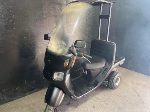 ★お支払い総額3.8万円★買取強化中！どんな車両も1万円～保証します！ ホンダ ジャイロキャノピー TA02 激安2ストジャイロ！配達に！部品取りにも♪
