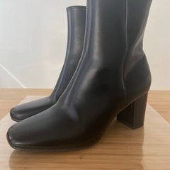 黒　ショートブーツ　Lサイズ　24cm-24.5cm