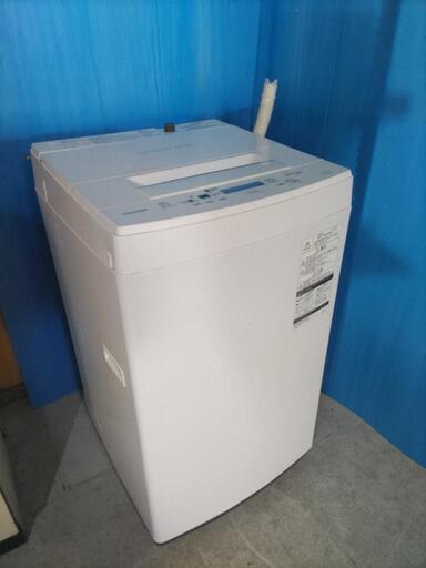 【値下げ中】TOSHIBA 東芝 縦型洗濯機 4.5kg AW-45M5(W) 2017年製