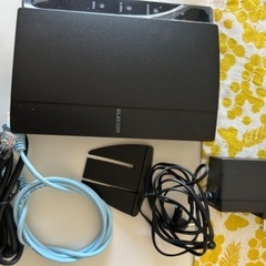 Elecom Wi-Fi モジュールとケーブル