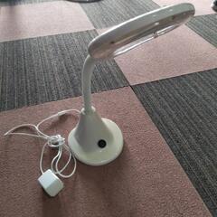 LED電気スタンド　ルーペ付き