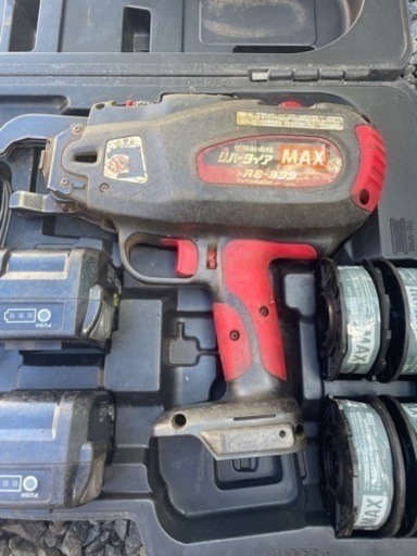 格安！マックス　MAX 鉄筋結束機RB-399結束線4個付き