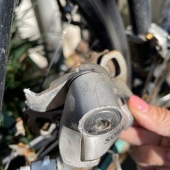 中古ビアンキスポーツロードバイク、ギア修理必要