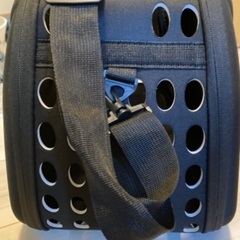 小型犬　 犬 猫 キャリー 折りたたみ 収納付 ブラック 小型犬・猫の画像