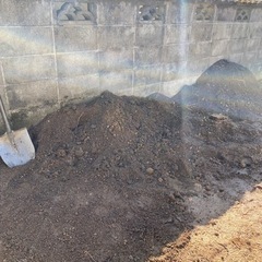 家庭菜園＆花壇で使用していた土（急募）の画像