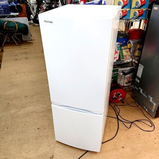3/19東芝/TOSHIBA 冷蔵庫 GR-T15BS 153L 2022年製 2ドア 家電