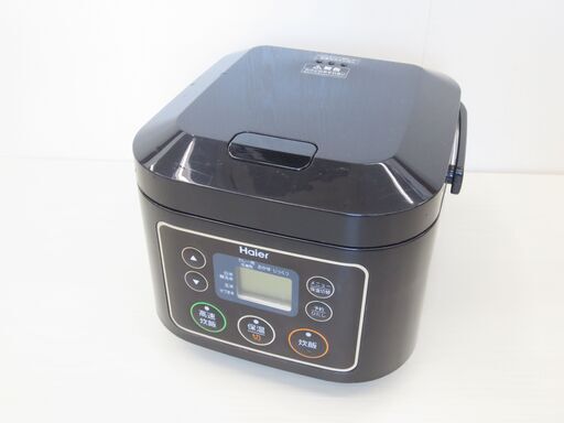 決まりました■ハイアール　3合炊き　炊飯器　ブラック　JJ-M30B　№15
