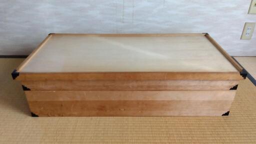 値下　桐 着物収納箱２段重ね