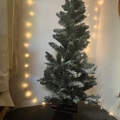 【未使用】ラスト‼️クリスマスツリー　雪　約120センチ　