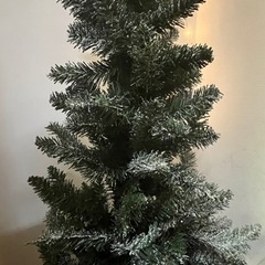 【未使用】ラスト‼️クリスマスツリー　雪　約120センチ　の画像