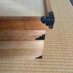 値下　桐 着物収納箱２段重ねの画像
