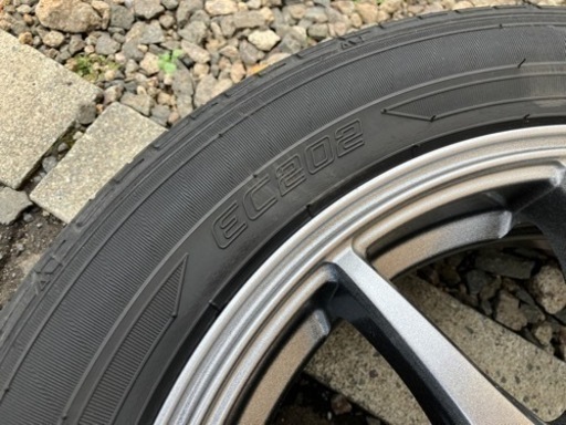 155/65R14 タイヤ+アルミホイール