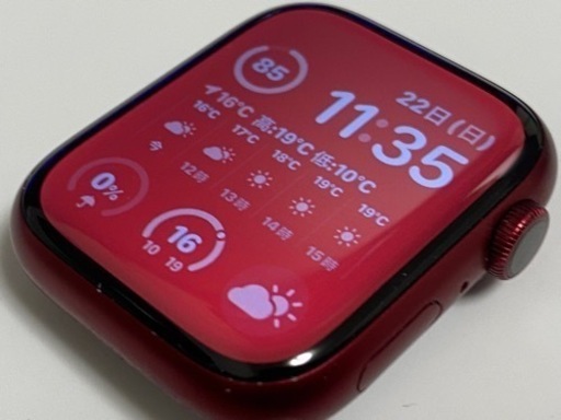 AppleWatch series7 アップルウォッチ7 45mm GPS レッド