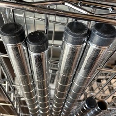 【取引中】アルミラック スチールラック 難あり 棚の画像