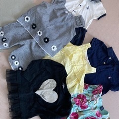 サイズ80〜90  女の子ベビー服の画像