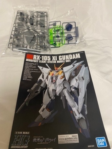 kt1017/06/34　未組立　プラモデル　1/144　HGUC 機動戦士ガンダム 閃光のハサウェイ Ξガンダム(クスィーガンダム)